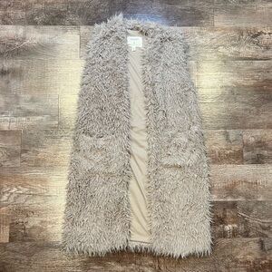 Ashley by 26 International Faux Fur Vest